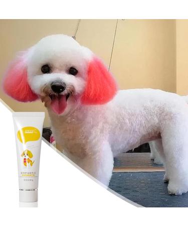 PW Tools Animal Hair Color - Fruchtaroma 80g Non-Toxic Pet Dye Cream | Fireworks Red for All Pets & Puppies - Buy Online on GoSupps.com