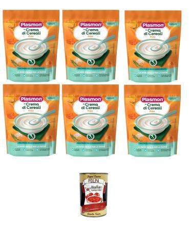 Italian Gourmet E.R. 6 plasmon di riso creams 200 g + Italian Gourmet polpa 400 g