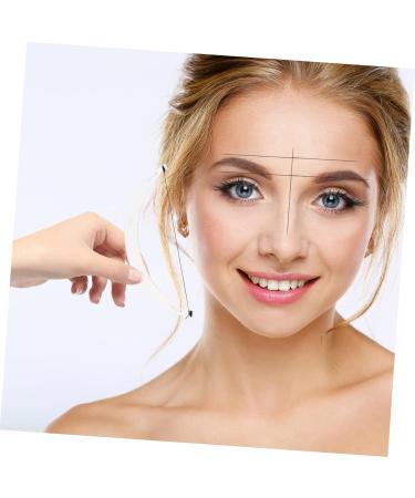 SKISUNO Eyebrow Measurement Ruler 1set Positioning Nose Auxiliary Shape Assist Face Eyebrow Beauty Measurement Measuring - Buy Online on GoSupps.com