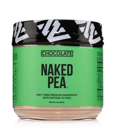 Chocolate Pea Protein Isolate from North American Farms Only 3 Ingredients Chocolate Vegan Protein Gluten-Free Soy Free GMO Free - 1LB Chocolate 1 Pound (Pack of 1)