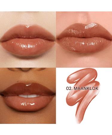 WJnflQN Lip Gloss Volumizing Lip Gloss Moisturizing Volumizing Lipstick For Women Make Up Care Date Evening Natural Look 02 - Buy Online on GoSupps.com