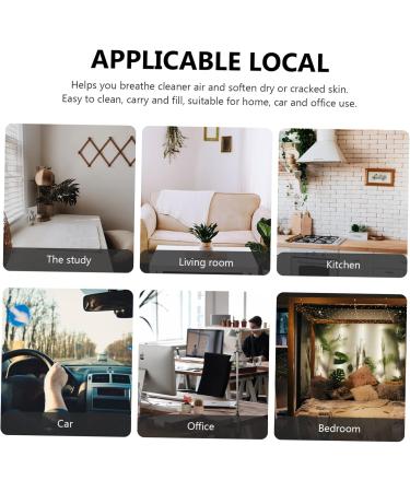 Balacoo 3 Sets Hydrating Instrument Travel Steamer Mini Portable Facial Mister Hydrating Makeup 12X4.5X4.3cmx3pcs - Buy Online on GoSupps.com