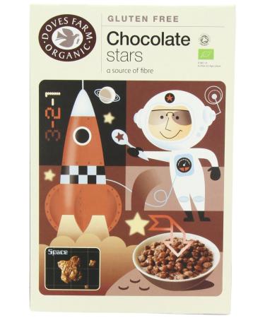 Doves Farm Organic Gluten Free Cereal Chocolate Stars 375g
