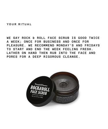 Triumph & Disaster Rock & Roll Facial Peeling - Volcanic Ash & Green Clay - Natural Blackhead Remover - Nourishing Facial Treatment 145g - Buy Online on GoSupps.com