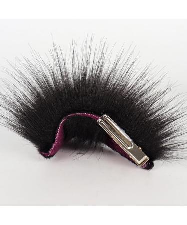 Limtula Bendable Animal Ears Hair Clip Halloween Costume Headwear for Woman Men Carnivals Birthday Party Anime Theme -slip Purple - Buy Online on GoSupps.com