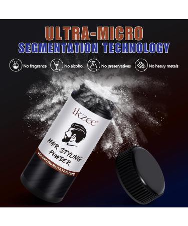 Hair Styling Texture Powder for Men & Women - Natural Matte Finish - Volumizing & Texturizing - 2 Pc Set - Easy Application - International Shipping - Buy Online on GoSupps.com