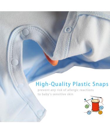 Culbutomind Baby Twins Bodysuits Double Trouble Newborn Romper Set Blue BT 0-3 Months - Buy Online on GoSupps.com
