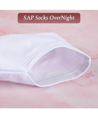 Moisturizing Socks and Gloves Set - 6 Pairs Spa Socks & White Gloves for Dry Hands - Unisex Moisturizing Gloves & Socks Combo - Buy Online on GoSupps.com