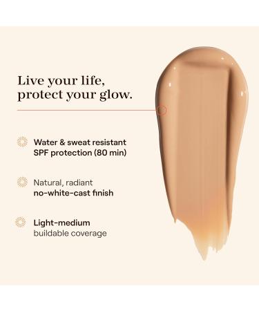 Live Tinted Hueguard Skin Tint SPF 50 - Tinted Mineral Sunscreen with Light-Medium Buildable Coverage With a Hydrating and Radiant Finish - Water and Sweat Resistant 1.35 fl oz - Shade 09 Shade 9 - Buy Online on GoSupps.com