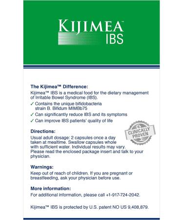 Kijimea IBS Medical Food - 56 Capsules for Irritable Bowel Syndrome - Buy Online on GoSupps.com