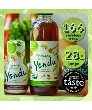 Yondu Umami Vegetable Spice Sauce - All-Purpose Flavor Amplifier (830 ml) | Better Than Fish Sauce & Soy Sauce for International Shipping - Buy Online on GoSupps.com