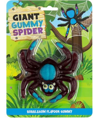 Giant Gummy 100g x Pack of 4 - Spider - Flavour - Bubblegum - A Delicious treat For Gummy Fans - Jelly Novelty Sweets Gummies Flavoured - Buy Online on GoSupps.com