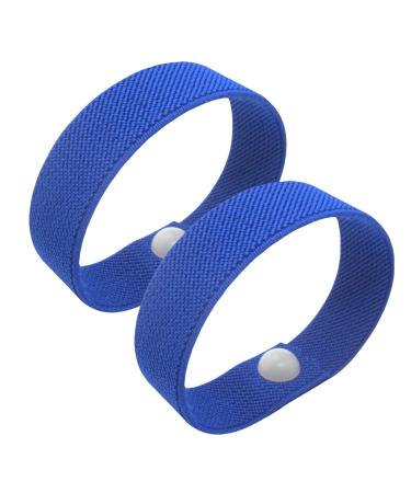 Acupressure bracelet with movement disease elastic waterproof anti-fluke for postponing against morning disease skull fear (pair) royal blue (royal blue size XS: 12.7 cm) Royal Blue Xsmall 5 in.