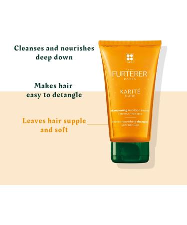 Ren Furterer - KARITE NUTRI - Intense Nourishing Shampoo - Silicone-free nourishing shampoo with Shea Butter - Very Dry Damaged Hair Shea Oil Shea Butter - 150ml - Buy Online on GoSupps.com