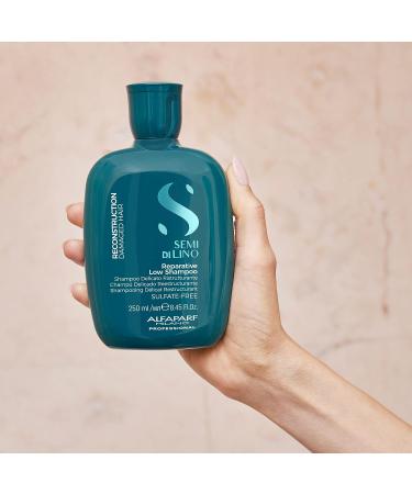 Alfaparf Milano Semi di Lino Reconstruction Set - Sulfate Free Shampoo & Mask for Damaged Hair - Buy Online on GoSupps.com