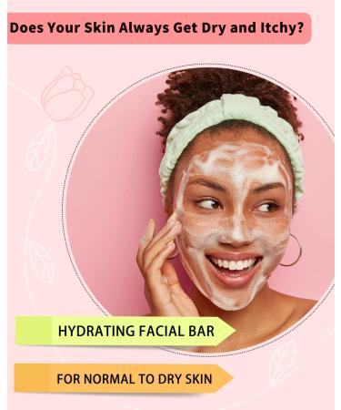 Shop Balancing Face Wash Bar | Hydrating Amino Acid Facial Cleanser - Soap & Sulfate Free Zero Waste for All Skin Types - Buy Online on GoSupps.com