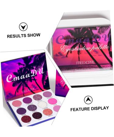 POPETPOP 1 Box Palette Eye Shadow Cosmetic Supplies Glitter Powder Makeup Palette 1 count (Pack of 1) Colorful - Buy Online on GoSupps.com