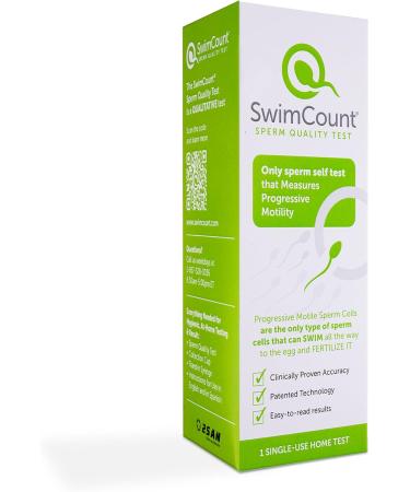 Sperm Quality Test for Men - Accurate Home Male Fertility Kit | Check Sperm Health & Motility - Discrete Testing - Buy Online on GoSupps.com