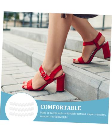 FRCOLOR 15 Pairs Anti-Slip High Heel Stickers | Cushioned Gel Insoles for Sandals & Heels | Comfortable Thicken Inserts - Buy Online on GoSupps.com