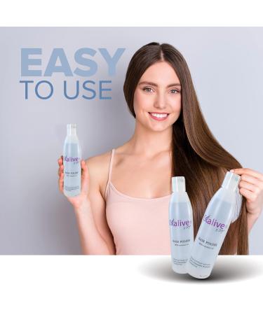 KALIVE Hair Polish with Coconut Oil - Nourishing Anti-Frizz Treatment for Dry & Damaged Hair | 8 oz - Shop Internationally - Buy Online on GoSupps.com