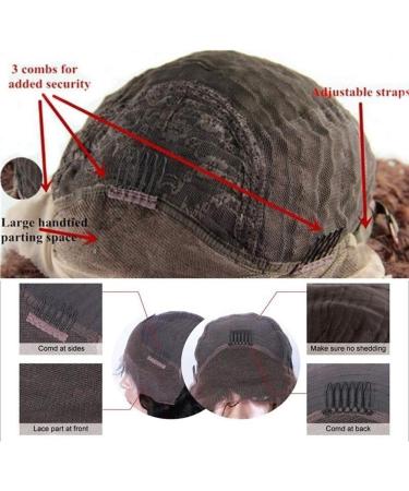 Shaoyao Brazilian Straight Human Hair Wig for Women - Pre Plucked Lace Front with Baby Hair - 28 Natural Black - Buy Online on GoSupps.com