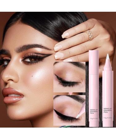 Precision Makeup Concealer Pen 2pcs Eye Makeup Concealer Pen Portable Makeup Remover Pen Modify Pencil for Eyes Lips and Eyebrows - Buy Online on GoSupps.com