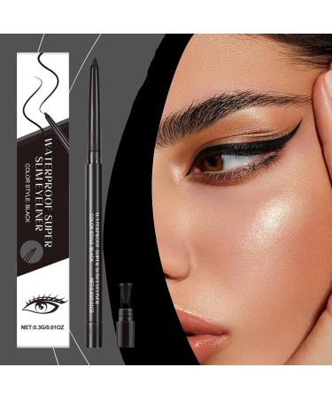 Ihdjasg Eyeliner Pens Smearresistant Gel for Long Lasting Waterproof Eyeliner for Girls Daily Makeup Eyebrow Definition Home Travel Black - Buy Online on GoSupps.com