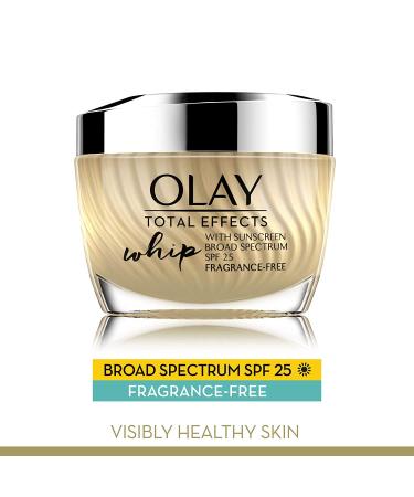 Olay Total Effects Whip Moisturizer SPF 25 - Fragrance-Free, 1.7 oz - Buy Online on GoSupps.com