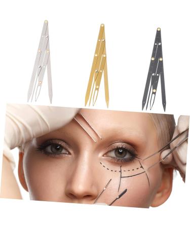 POPETPOP Eyebrow Scale Makeup Tools Makeup Gadgets Eyebrow Drawing Tool Second Generation Moderation Mini 1 count (Pack of 1) Black - Buy Online on GoSupps.com