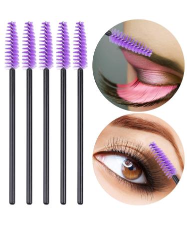 Disposable Eyelash Brushes - 200 Pack in Pink & Purple | Best for Makeup & Beauty - International Shipping - Buy Online on GoSupps.com