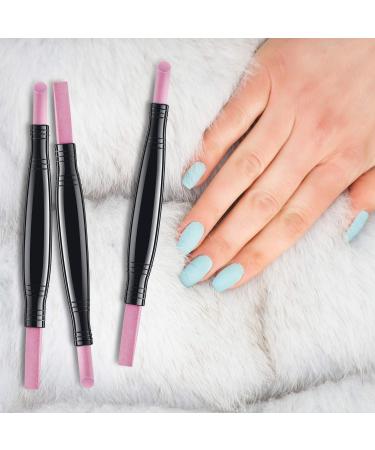 Pumice Stone Nail File Set - Double-Headed Polishing Pen for Cuticle Trimming & Dead Skin Removal - Pedicure and Nail Art Care Tool - Buy Online on GoSupps.com