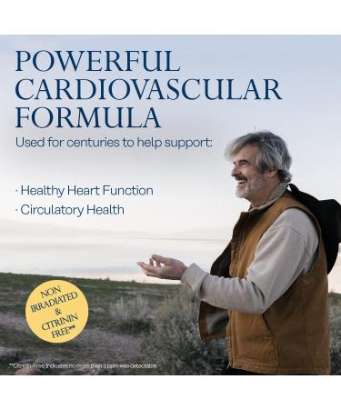 Solaray Red Yeast Rice with CoQ-10 - 90 VegCaps for Heart Health & Cholesterol Support - Buy Online on GoSupps.com