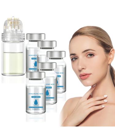 Glamorys Micro Infusion System For Face Glamorys Micro Infusion System Tryglamory Micro Infusion System With Serum Facial Skin Care Tools With Facial Serum (5PCS)