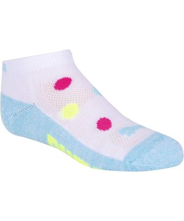 PUMA Kids' 6 Pack Low Cut Socks 7-8.5 - Bright Combo | Comfortable and Durable - Buy Online on GoSupps.com