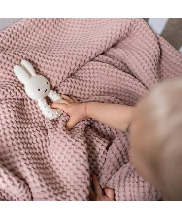 Miffy Baby Teething Ring | 100% Natural Rubber Teething Toy for Soothing Sore Gums | Perfect for Babies 0+ - Buy Online on GoSupps.com