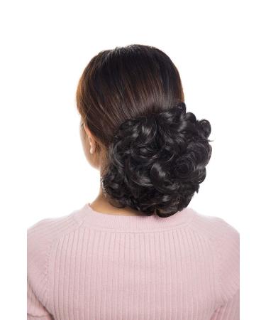 Buy Fashionable Dark Brown Undulating Hair Extensions - Wavy Voluminous Tendrils for Messy Buns & Updos - Buy Online on GoSupps.com