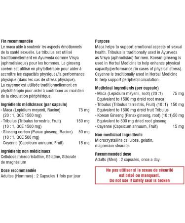 Regalia C-191 - The First Natural Product for Men Authorized for Sale by Health Canada (3 treatments - 90 capsules) - Buy Online on GoSupps.com