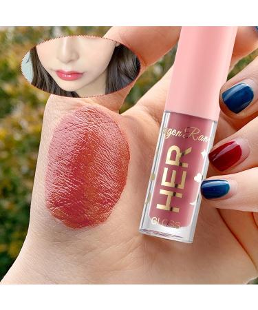 Plumping Lip Gloss - Long-Lasting Moisturizing Jelly with Mirror Effect | Non-Sticky Liquid Lipstick for Women - 1 Piece - Buy Online on GoSupps.com