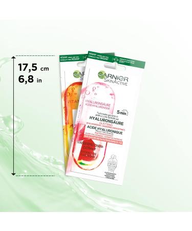 Shop Garnier Sheet Mask Set - Hydra Bomb Nutri Bomb & SkinActive | 12 Masks Combo for Ultimate Hydration & Beauty - Buy Online on GoSupps.com