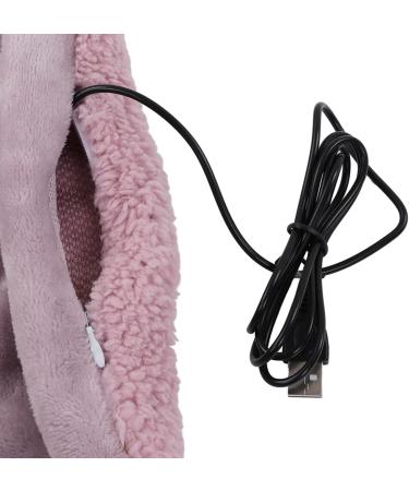 Boroco Electric Heating Blanket & Warm Scarf - 5V Low Voltage Safe USB Flannel Heating for Home & Office (Purple) - Buy Online on GoSupps.com