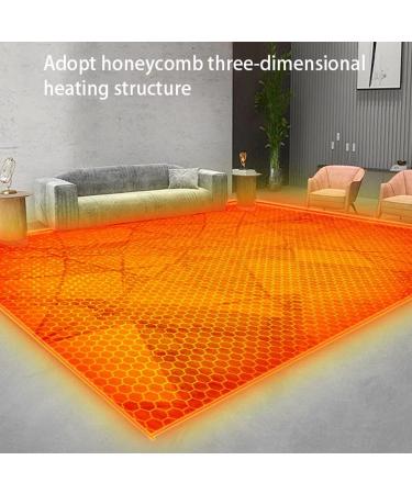 Buy Retro Electrically Heated Floor Mats - Adjustable Temperature & 12-Hour Timer | Winter Heating Carpets for Cozy Comfort - Buy Online on GoSupps.com