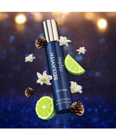 Bella'Vita Mood Collection Gift Set 3x15ML for Men | Alpha Fantasy & Magnetic EDP Liquid Perfume | with Vanilla Benzoin and Cedarwood | Fruity Woody Fresh Long Lasting Fragrance Scent Men mood collection gift set - Buy Online on GoSupps.com