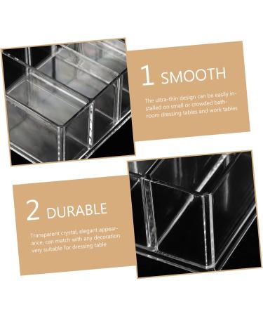 PRETYZOOM 2pcs Cosmetic Storage Box Eyeshadow Drawer Cosmetic Organizer Countertop Organizer Make up Desk Transparentx2pcs 25x8.5x4.8cmx2pcs - Buy Online on GoSupps.com