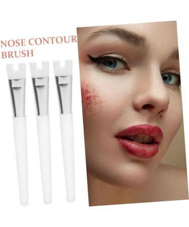 DOITOOL Nose Brush 3pcs Nose Shadow Highlighter Brush Nose Contour For Nose Makeup Nose Shadow Brush Cosmetic Hirao Women Makeup 14.00X1.70X1.10CM As Shown - Buy Online on GoSupps.com