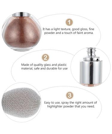 Beaupretty Glitter Powder Spray Pressed Powder Loose Perfume Bottle Sparkle Powder Makeup Body Dust for Beauty Highlighter Shimmer Cosmetic - Buy Online on GoSupps.com