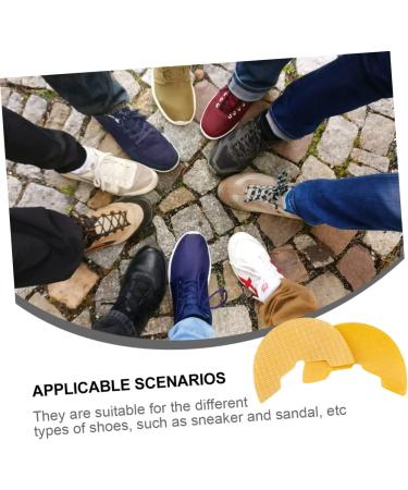 NOLITOY Anti-Slip Sole Stickers - 3 Pairs Protective Wear-Resistant Shoe Grip for Sandals & Heels - Non-Slip Sole Stickers for High-Performance Support - Buy Online on GoSupps.com