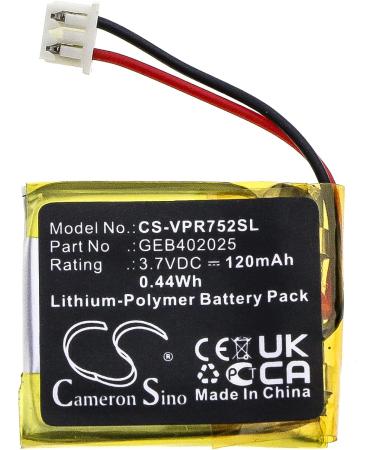 120mAh Battery Replacement for Clif 7351V 7752X 7752V High-Quality (3.7V) | International Shipping Available - Buy Online on GoSupps.com
