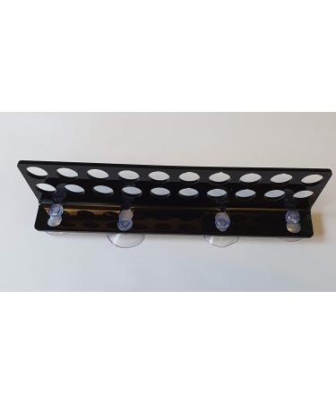 Reef-Geeks Coral frag rack 20 hole laser cut acrylic Zoa Marine coral.(Jet Black) - Buy Online on GoSupps.com