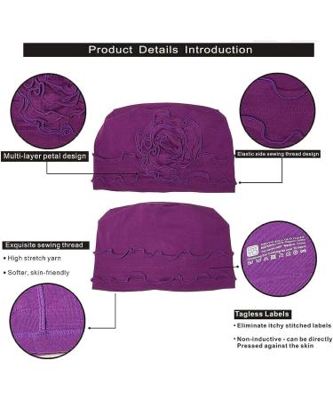 Osvyo Chemo Headwear Turban Cap for Women - Cancer Beanie Hair Loss | One Size Cotton Light Grey - Buy Online on GoSupps.com