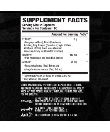 Build-XT Muscle Builder - Daily Muscle Building Supplement for Growth and Strength | Peak02 & elevATP Ingredients - 120 Veggie Pills - Buy Online on GoSupps.com